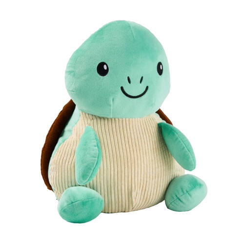 Linen House Kids Tully Turtle Children's Novelty Animal Cushion Green 15cm
