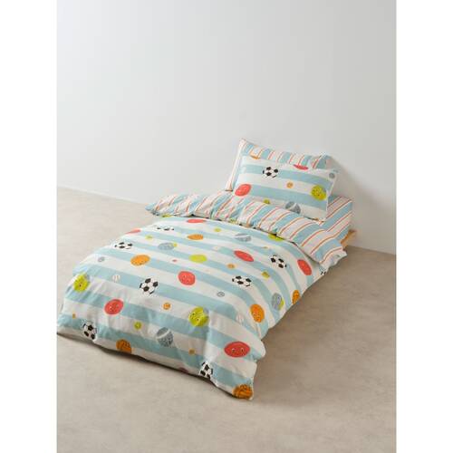 Linen House Kids Have A Ball Quilt Cover & Pillowcase Set Cotton