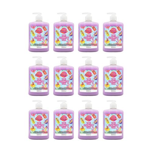12PK Cussons Hand Wash Creations You Flamingo Girl Pink Pear Dragon Fruit 500ml