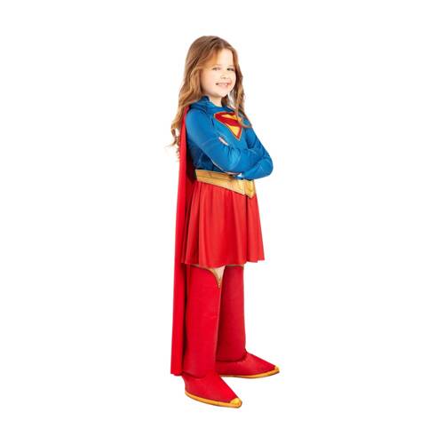 Rubies Supergirl Deluxe Costume 2026 Movie Child Female Dress Up Party