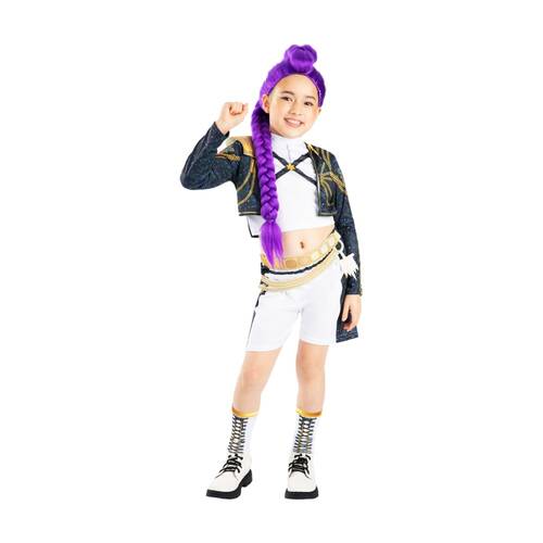 Rubies K-Pop Demon Hunters Rumi Gold Deluxe Costume Child Dress Up