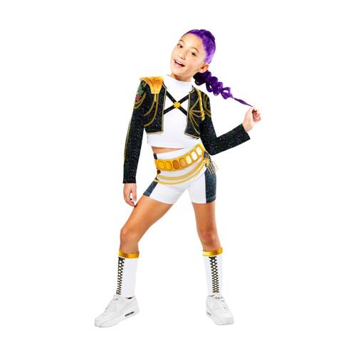 Rubies K-Pop Demon Hunters Rumi Gold Hybrid Costume Child Dress Up