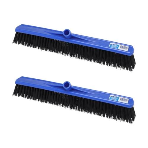 2PK Edco Premium Platform Broom Head Indoor & Outdoor Hard Fill 500mm
