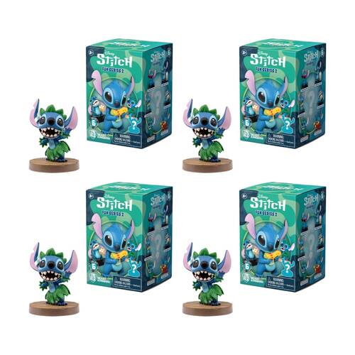 4PK YuMe Lilo & Stitch Surprise Blind Box Fun Series 2 Assorted