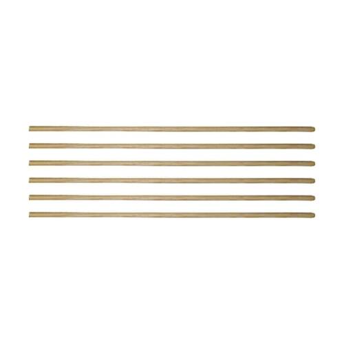 6PK Edco Controlled Flex Tuf Composite Bamboo Smooth Handle 1.35mx22mm 