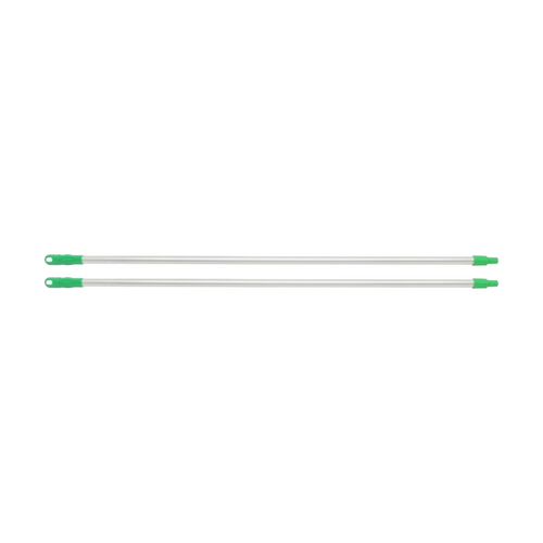 2PK Edco Ergonomic Grip Enduro Aluminium Commercial Handle Green 1.35m