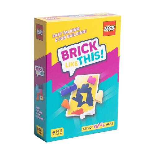 Dotted Games Lego Brick Like This Card Game 2-8 Players 7y+