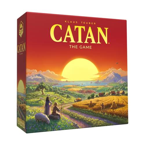 Asmodee Catan 6th Edition The Game Board Game 3-4 Players Ages 10+