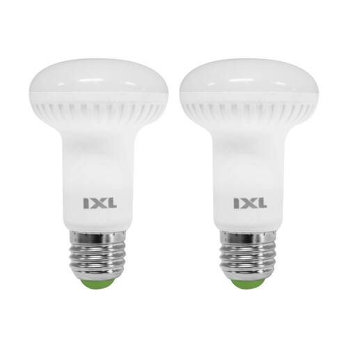 2PK IXL R63 Multi-Option Energy Saving LED Globe 3000/4000/5000K 6W