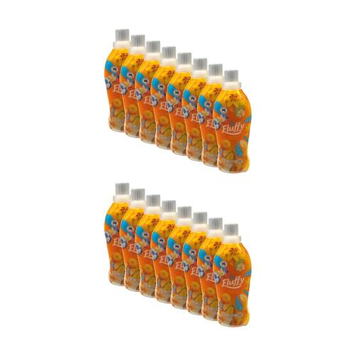 16PK Fluffy Concentrated Laundry Fabric Softener/Conditioner 1L Summer Breeze