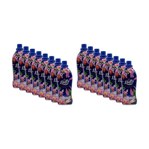 16PK Fluffy Concentrated Fabric Conditioner 900mL Lotus Flower & Sea Minerals