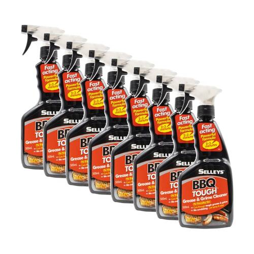 8PK Selleys Grease And Grime Cleaner BBQ Tough For Everyday Use 500mL