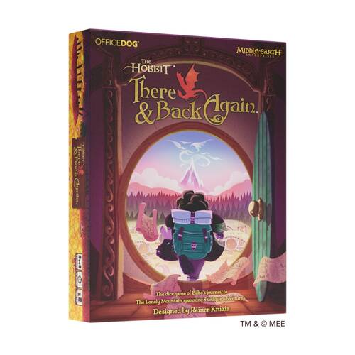 Asmodee The Hobbit There And Back Again Board Game 1-4 Players 10y+