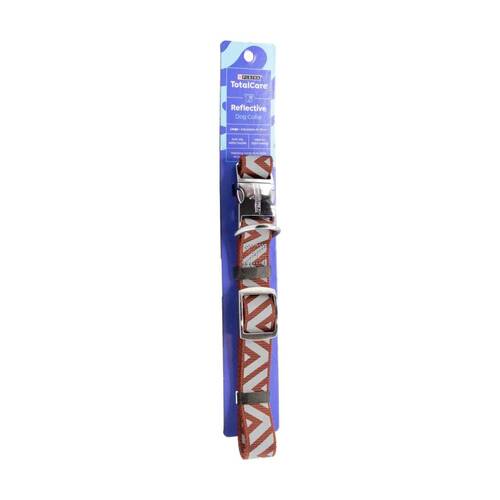 Purina Total Care Reflective Adjustable Dog Collar Large 45-75cm Assorted