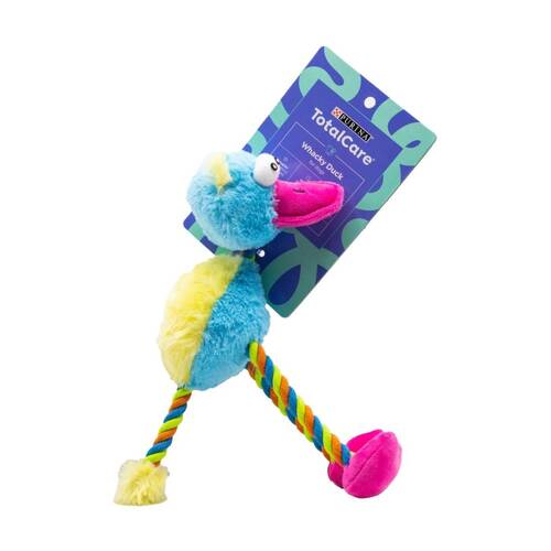 Purina Total Care Whacky Duck Soft Plush Dog Assorted