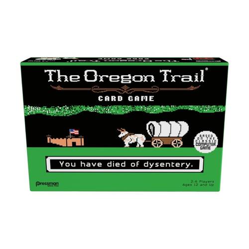 Goliath The Oregon Trail Card Game 2-6 Players 30-45 Mins Ages 12+