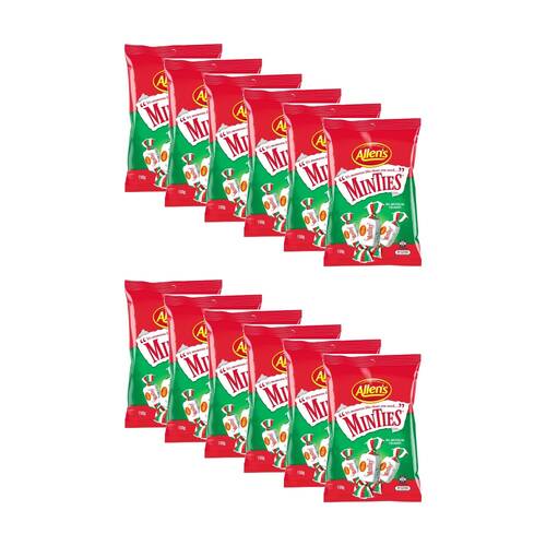 12PK Allen's Minties 150grams Party Favours Candy/Lollies/Gummies