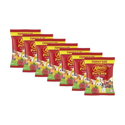 7PK Allen's Party Mix 420g Favours Candy/Lollies/Gummies
