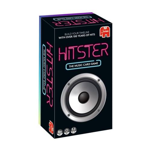 Jumbo Hitster The Music Card Game 2-10 Players 30+ Min Playtime Ages 16+