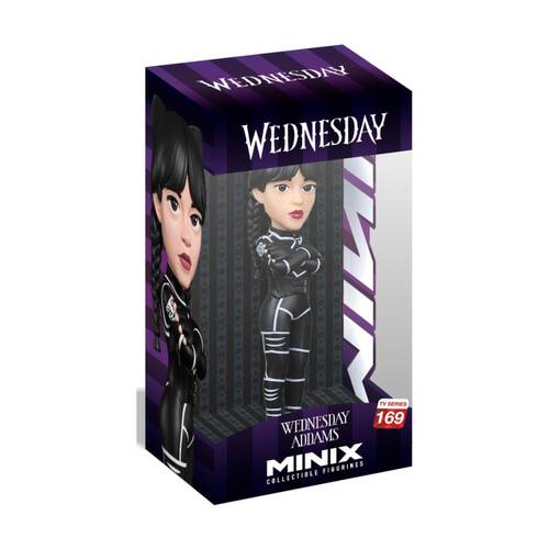 Minix Wednesday Wednesday-Addams Cat Suit Version 169 Collectible Figurine