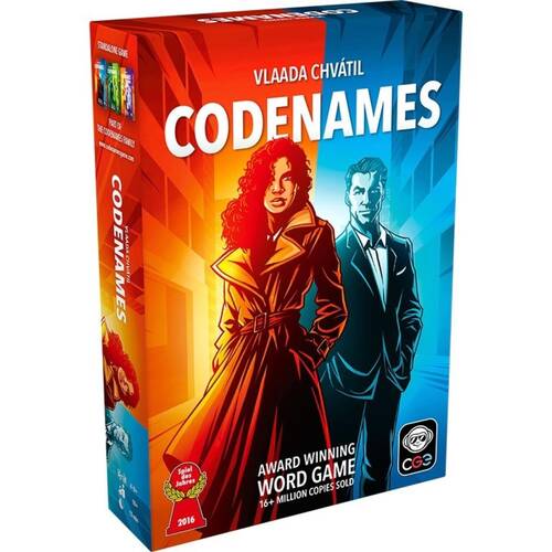 Czech Games Codenames Card Game Team-Based Word Deduction 14y+