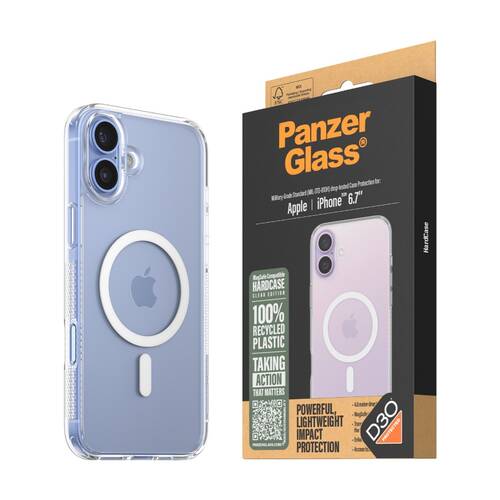 Panzer PanzerGlass Hardcase (MS) - iPhone 16 Plus Magsafe Charging Clear