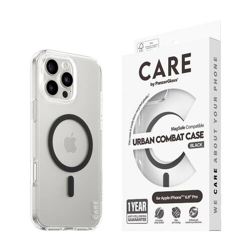 Panzer Flagship (MS) Case - iPhone 16 Pro Max Military Grade Standard Black