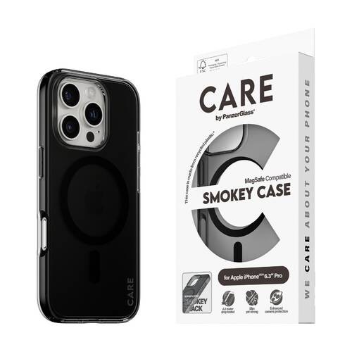 Panzer Flagship (MS) Case -iPhone 16 Pro Military Grade Drop - Smokey