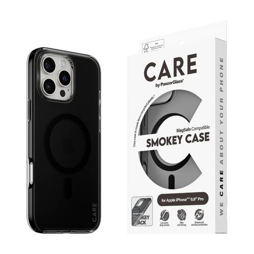 Panzer Flagship (MS)Case - iPhone 16 Pro Max Magsafe Charging Compatible Smokey