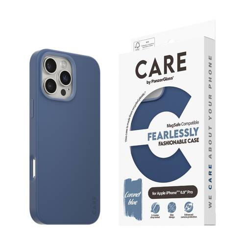 Panzer Fashion (MS) Case - iPhone 2024 Pro Max Drop Protection Certified Blue