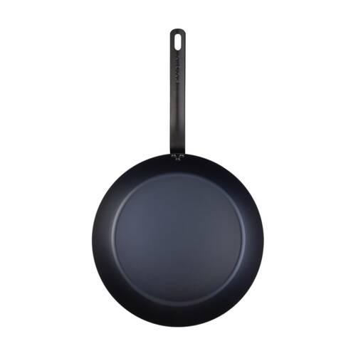 Evolv Pre-Seasoned Heavy Gauge Fast Heat?Carbon Steel Fry Pan 32cm