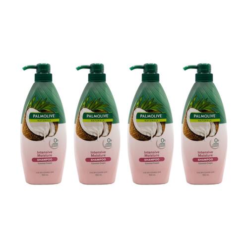 4PK Palmolive Intensive Moisture Shampoo For Dry Hair Coconut Cream 700ml