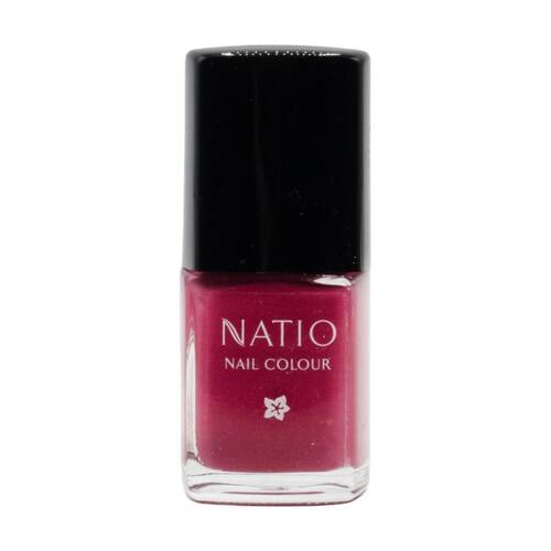 Natio Nail Colour Polish Manicure Pink Shade Beauty 15ml