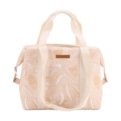 Annabel Trends Picnic Cooler Bag Box Trailing Natives Tan 39x55x19cm