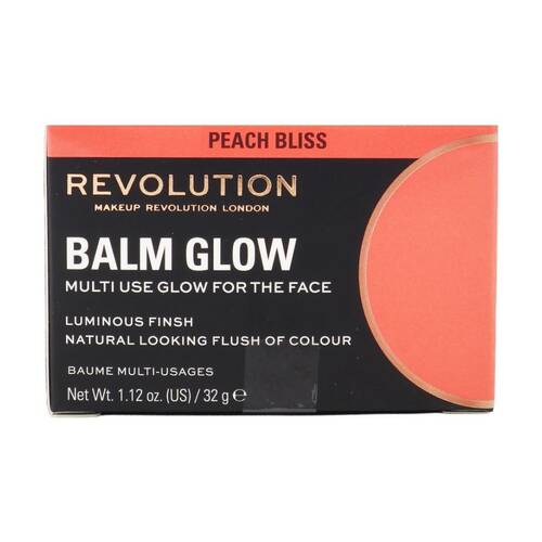 Revolution Balm Glow Face Luminous Multi-Use Makeup Peach Bliss 32g