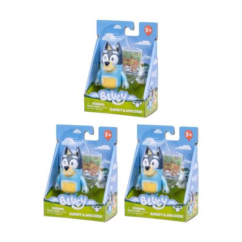 3PK Bluey Series 14 Kids Story Starter Pack Figure & Accessory Set 3y+ Assorted
