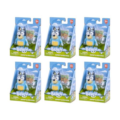 6PK Bluey Series 14 Kids Story Starter Pack Figure & Accessory Set 3y+ Assorted
