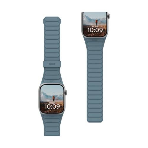 UAG Pathfinder Apple Watch Strap (4042mm) Soft Silicone - Dune/Cloud Blue