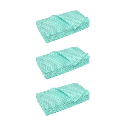3x 20pc Edco Absorbent Merriwipe Solvent Resistant Heavy Duty Wipes Green
