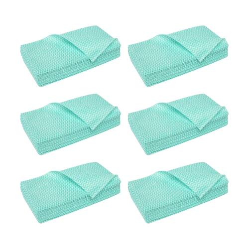 6x 20pc Edco Absorbent Merriwipe Solvent Resistant Heavy Duty Wipes Green