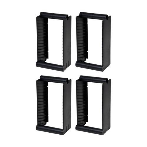 4PK Fischer Plastic 15 Unit Bluray Rack / Stand Blu-Ray Disc Blu-ray Holder