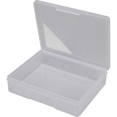 Fischer Plastic 1 Compartment Storage Box Large Case Container Parts