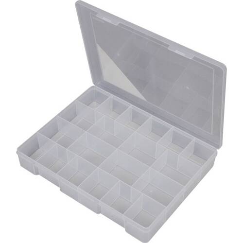 Fischer Plastic 20 Compartment Storage Box Extra Large Case