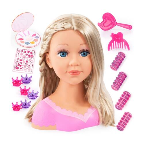 Bayer Charlene Super Model Styling Head Kit Make-Up Accessories Blonde 27cm