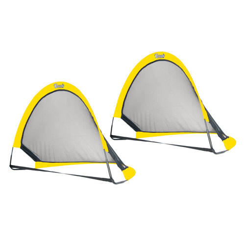 2pc Bondi Aquatic Outdoor Lightweight Portable Dome Soccer Goals 98x56cm
