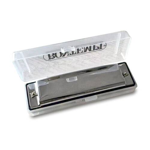 Bontempi Metal Harmonica 10 Note With Plastic Case Compact Music Instrument