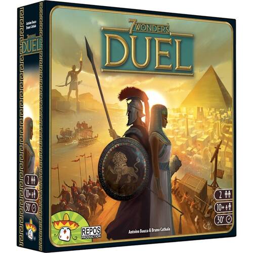Asmodee 7 Wonders Duel Card Game 2 Players 30+ Minute Play 10y+