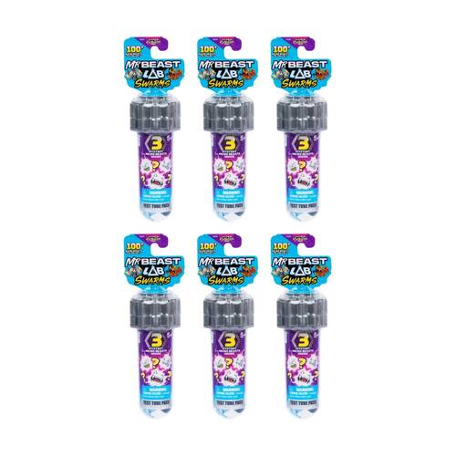 6x 3pc MrBeast Lab Swarms S3 Fusion Pod Micro Beasts Assorted