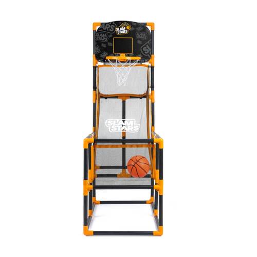 Wilton Bradley Indoor Basketball Game 1 Hoop Ball Return Net System Kids 3y+