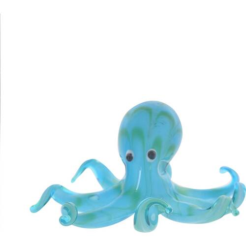 Gibson Gifts Artisan Glass Octopus Home Decoration Sculptures/Figurines